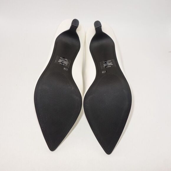 NEW INC International Concepts Women' s 11 White Bray Pointed Toe Ankle Booties - Picture 6 of 13